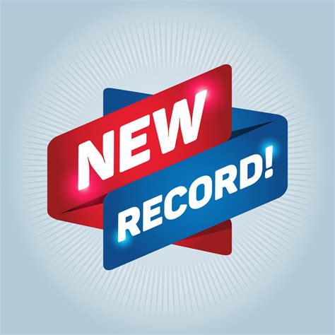 The new record